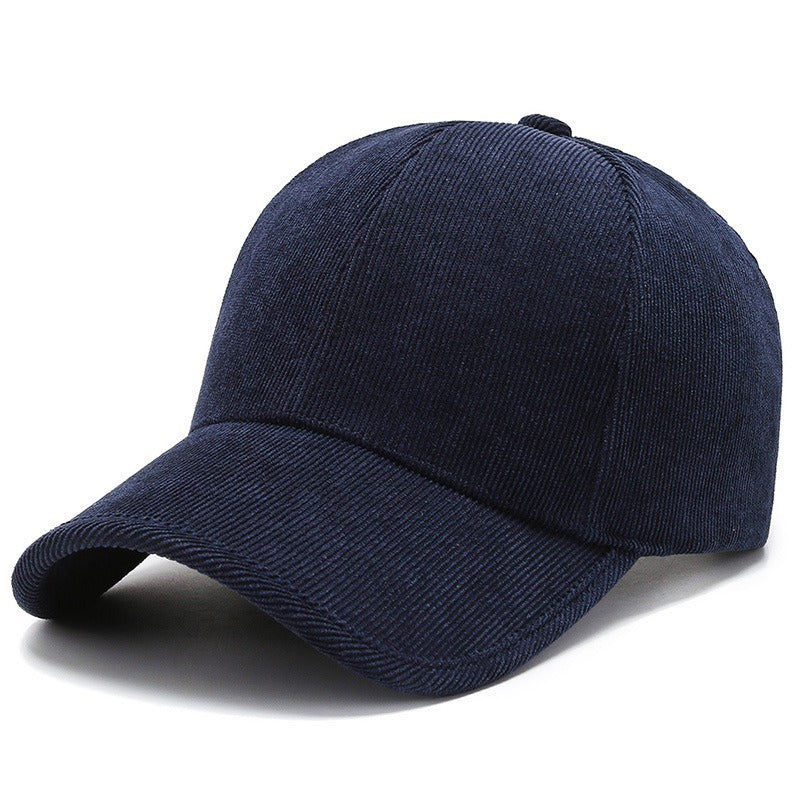 2026 Casual Corduroy Baseball Cap Adjustable Everyday Unisex Style