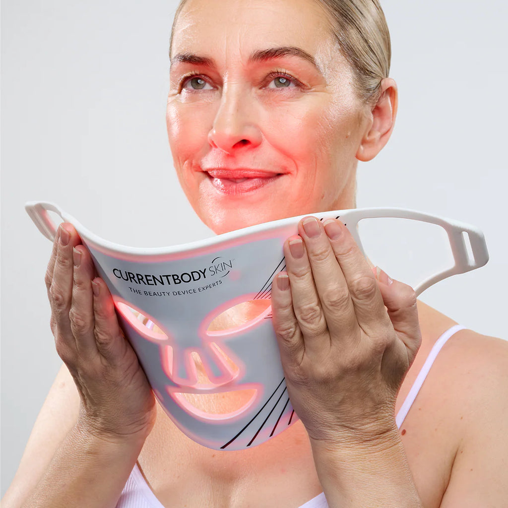 2026 2025 CurrentBody Skin LED Red – Masque Visage Anti-Âge Rouge & Infrarouge 2 Longueurs d’Onde – Édition Limitée
