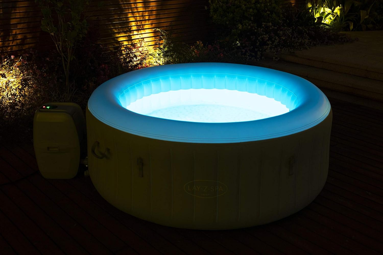 2026 Spa gonflable rond BESTWAY Lay-Z-Spa® Miami Airjet™ 2 - 4 personnes
