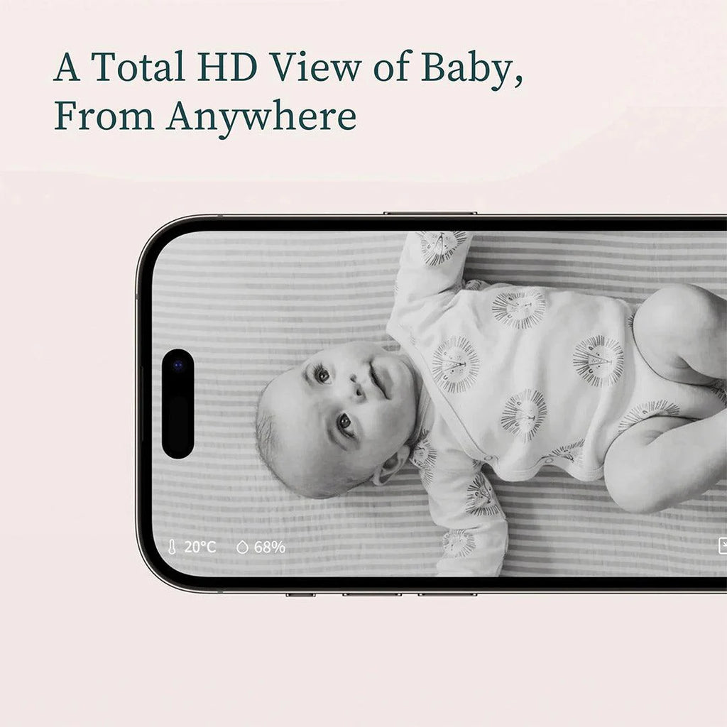 2026 2025 Owlet Cam® 2 – Caméra Bébé HD 1080p avec Vision Nocturne, Audio Bidirectionnel et Capteurs de Température et Humidité