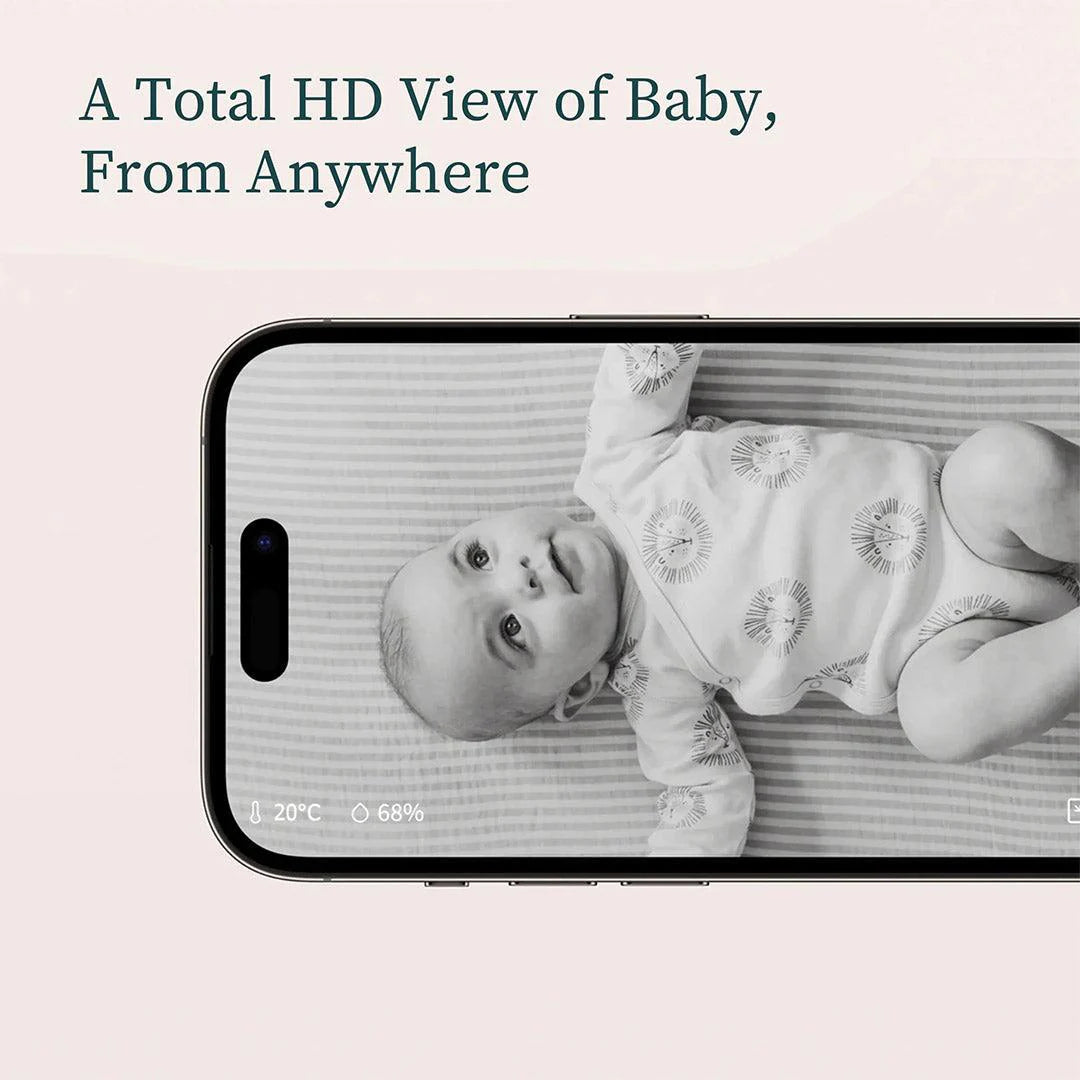 2026 2025 Owlet Cam® 2 – Caméra Bébé HD 1080p avec Vision Nocturne, Audio Bidirectionnel et Capteurs de Température et Humidité