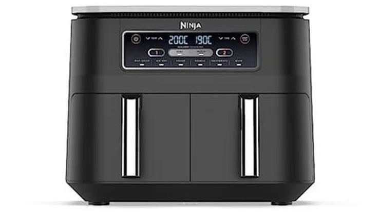 2026 2025 Friteuse à air double zone Ninja Foodi avec deux paniers indépendants et 6 programmes de cuisson
