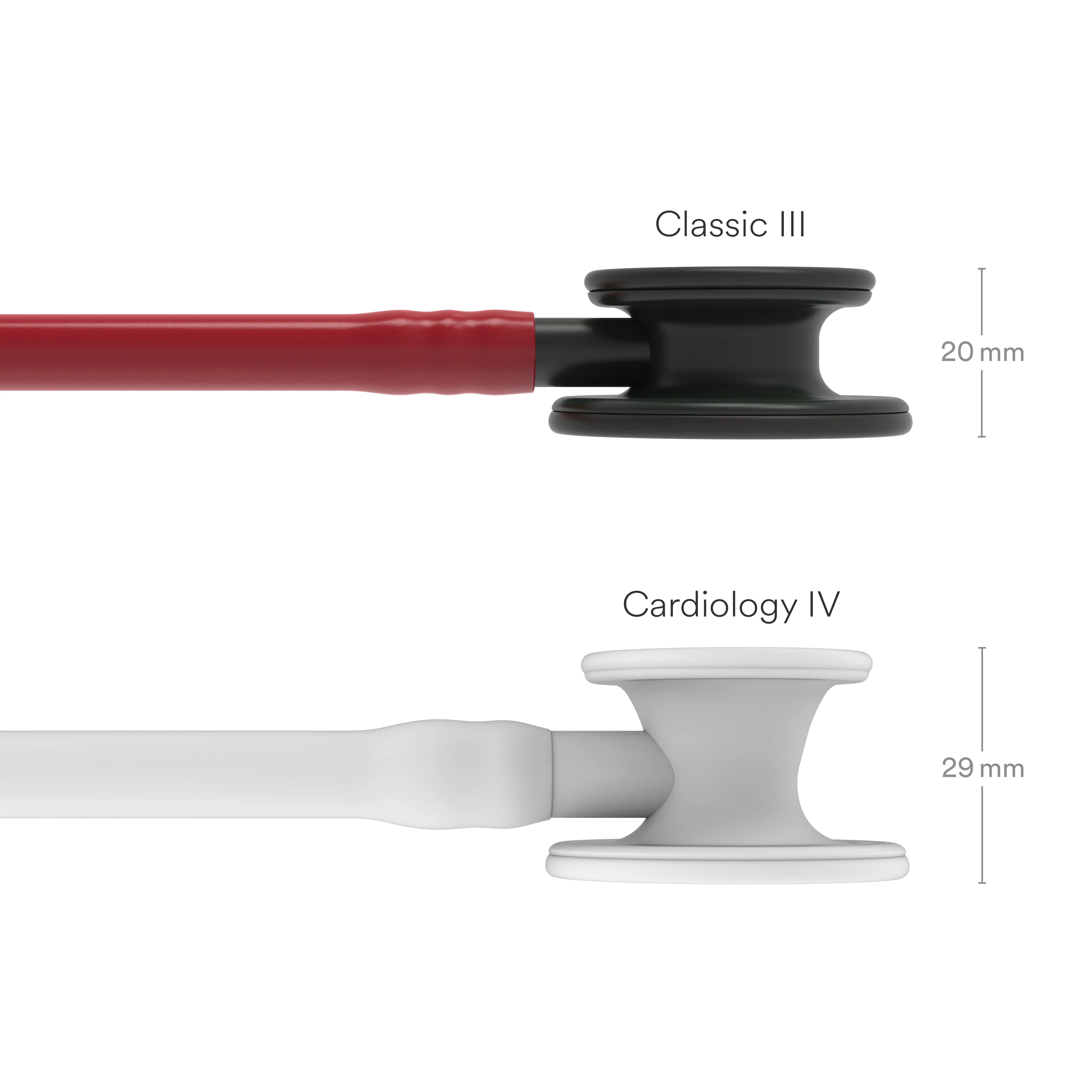 2026 2025 Stéthoscope Littmann Classic III Monitoring : Noir et Bourgogne 5868