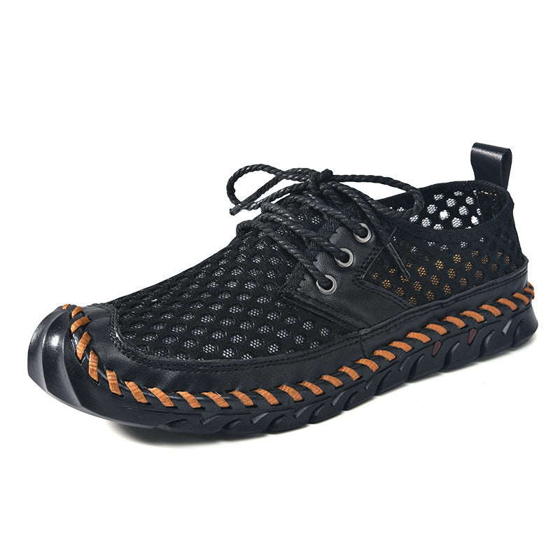 Men's Lightweight Slip On Sports Plus Size Trainers Tide Creek Shoes - LAKD London