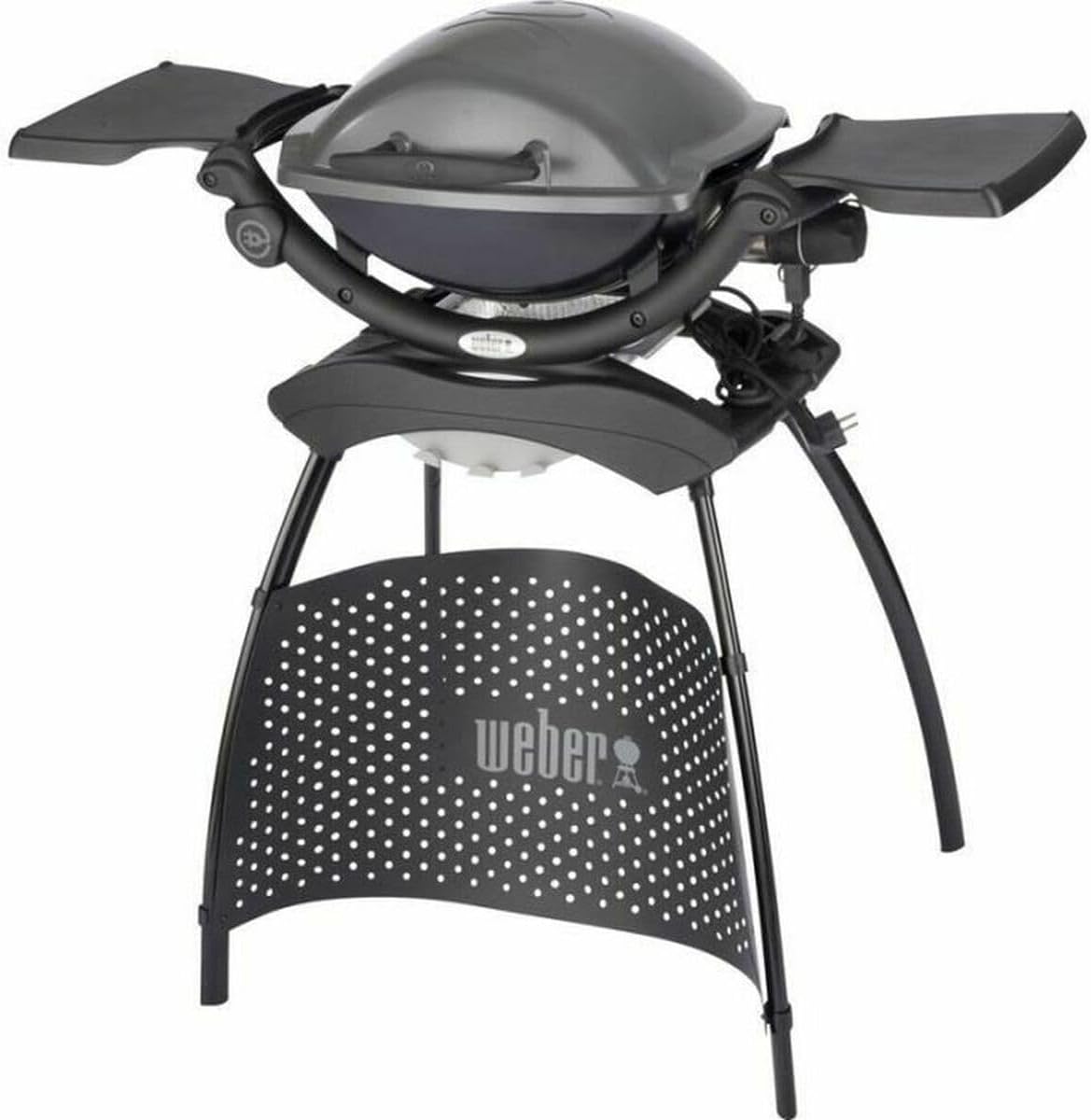 2026 2025 Weber Q1400 – Barbecue Électrique Portable 2.2 kW, Grille Fonte Émaillée, Édition Limitée