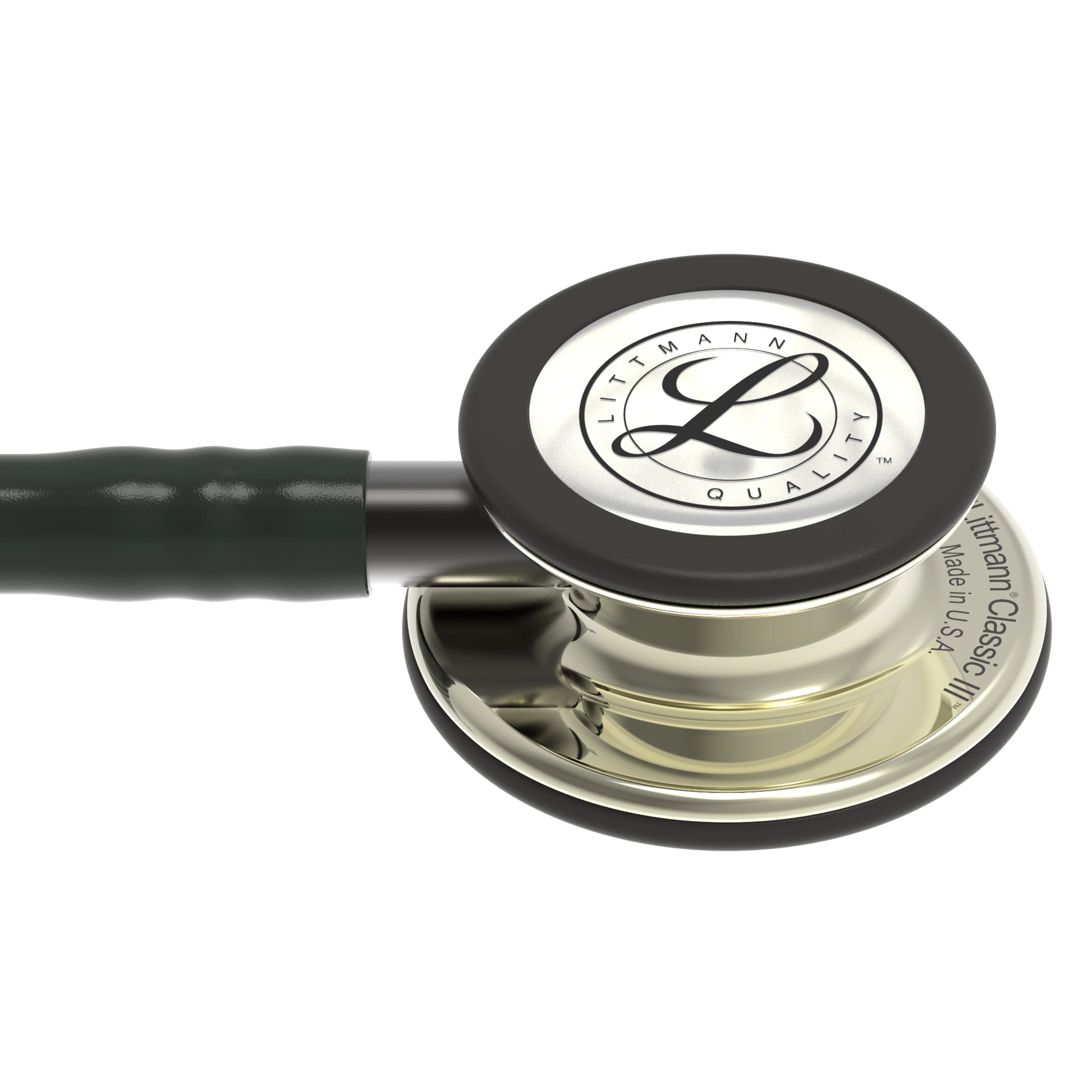 2026 2025 Stéthoscope de surveillance Littmann Classic III : Champagne et Noir 5861