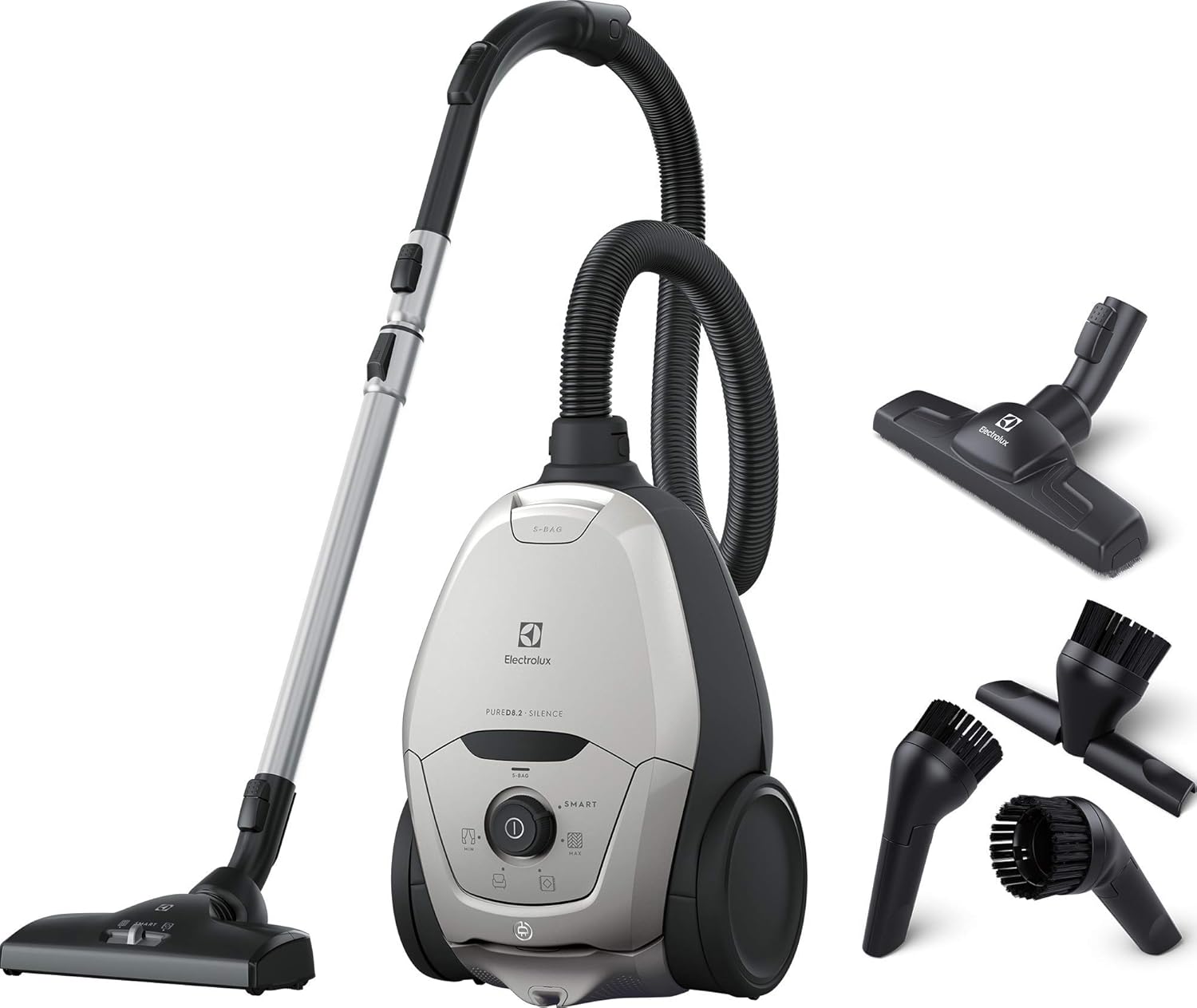 2026 2025 Electrolux PURE D8 PD82-4MG – Aspirateur Traîneau avec Sac, Silencieux 57 dB & Filtre Hygiène 12 Lavable – Édition Limitée Haute Performance