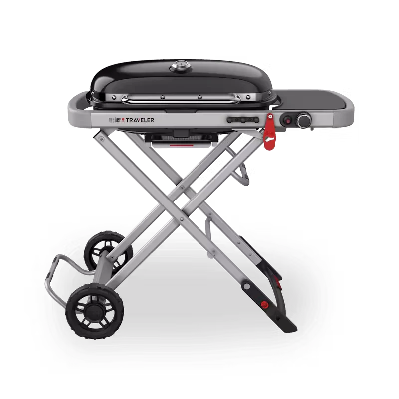 2026 2025 Weber Traveler Barbecue à gaz pliable portable