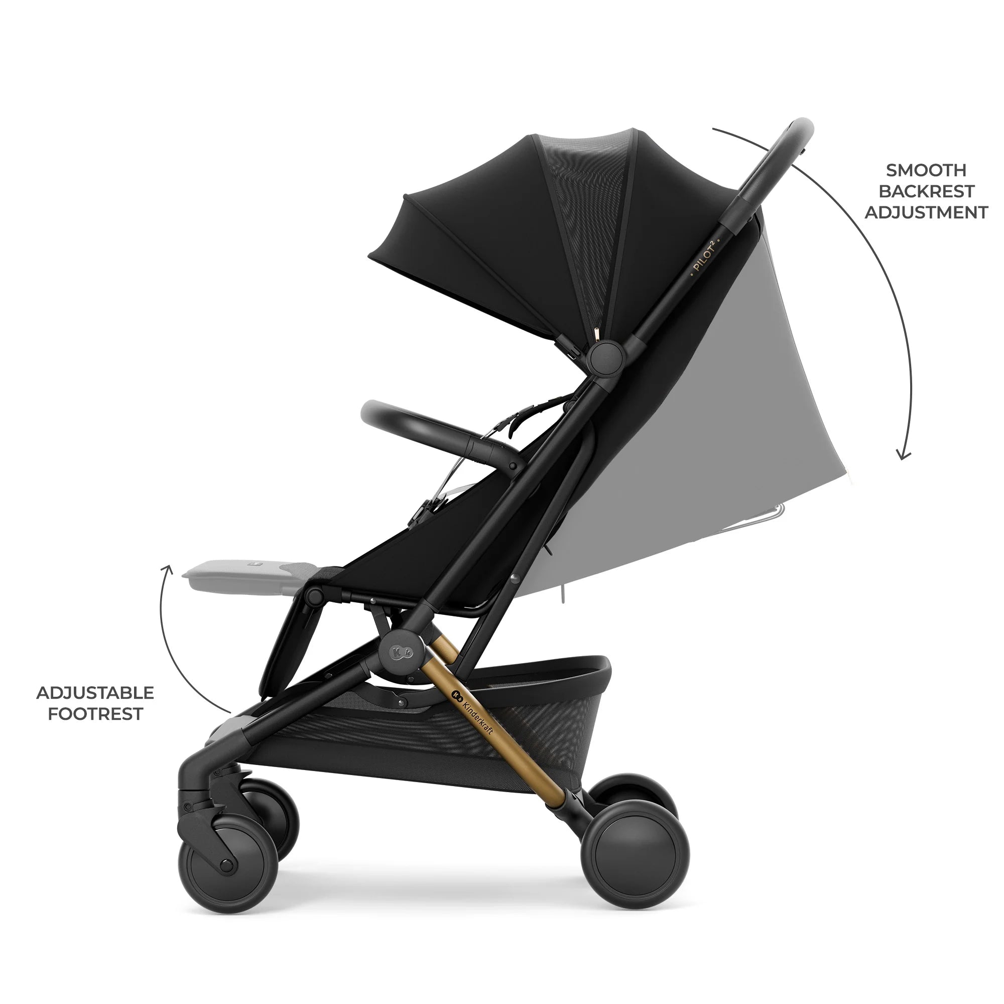 2026 Poussette légère Kinderkraft PILOT 2