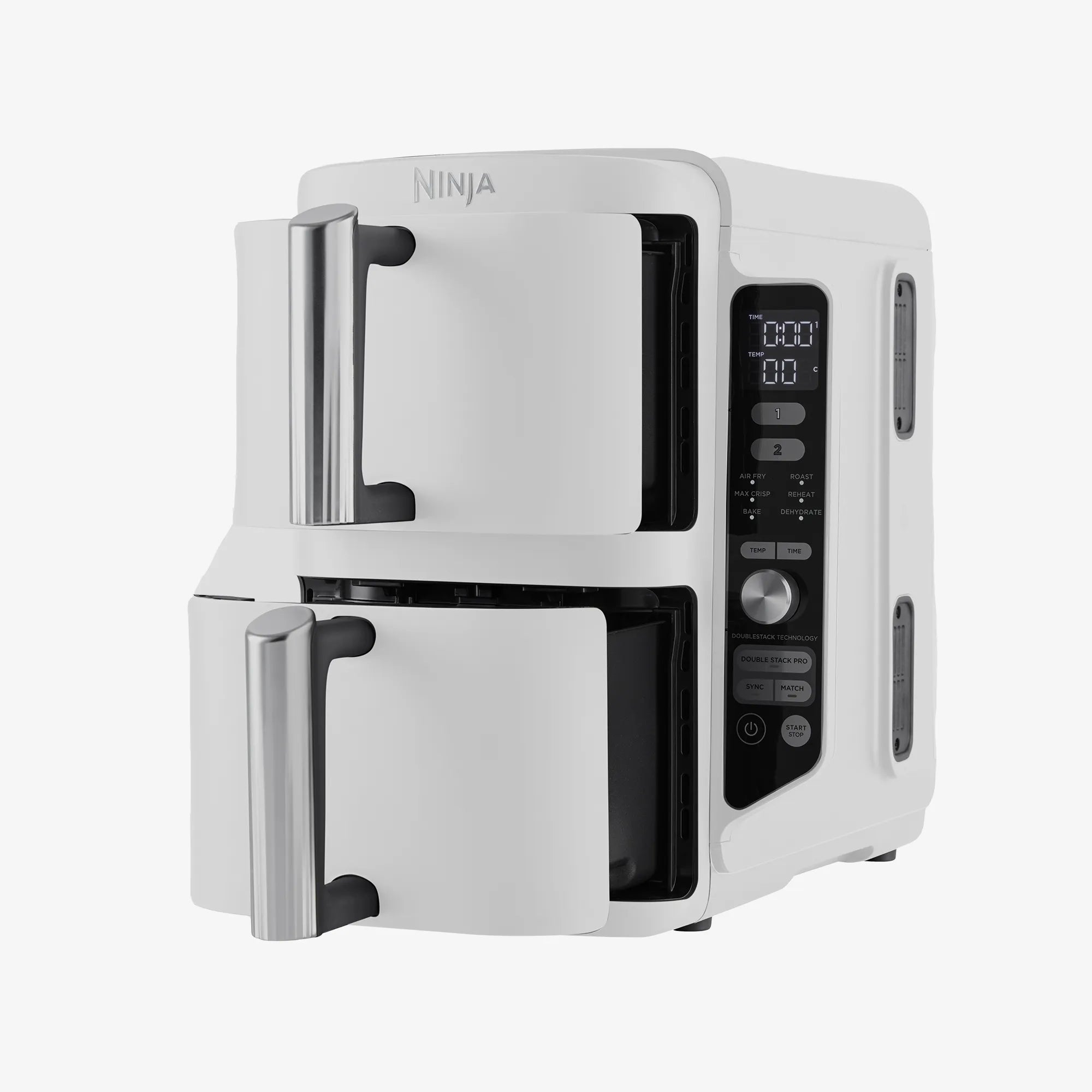 2026 2025 Friteuse à Air Ninja DoubleStack XXXL 9,5 L à 2 Tiroirs