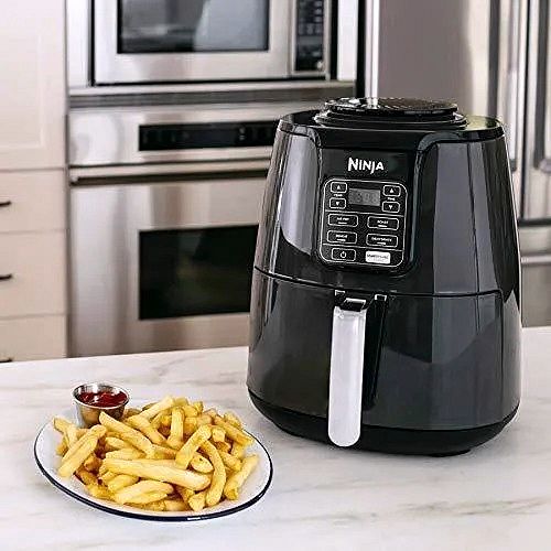 2026 Friteuse à air Ninja AF101, 4 Qt, Noir/Gris