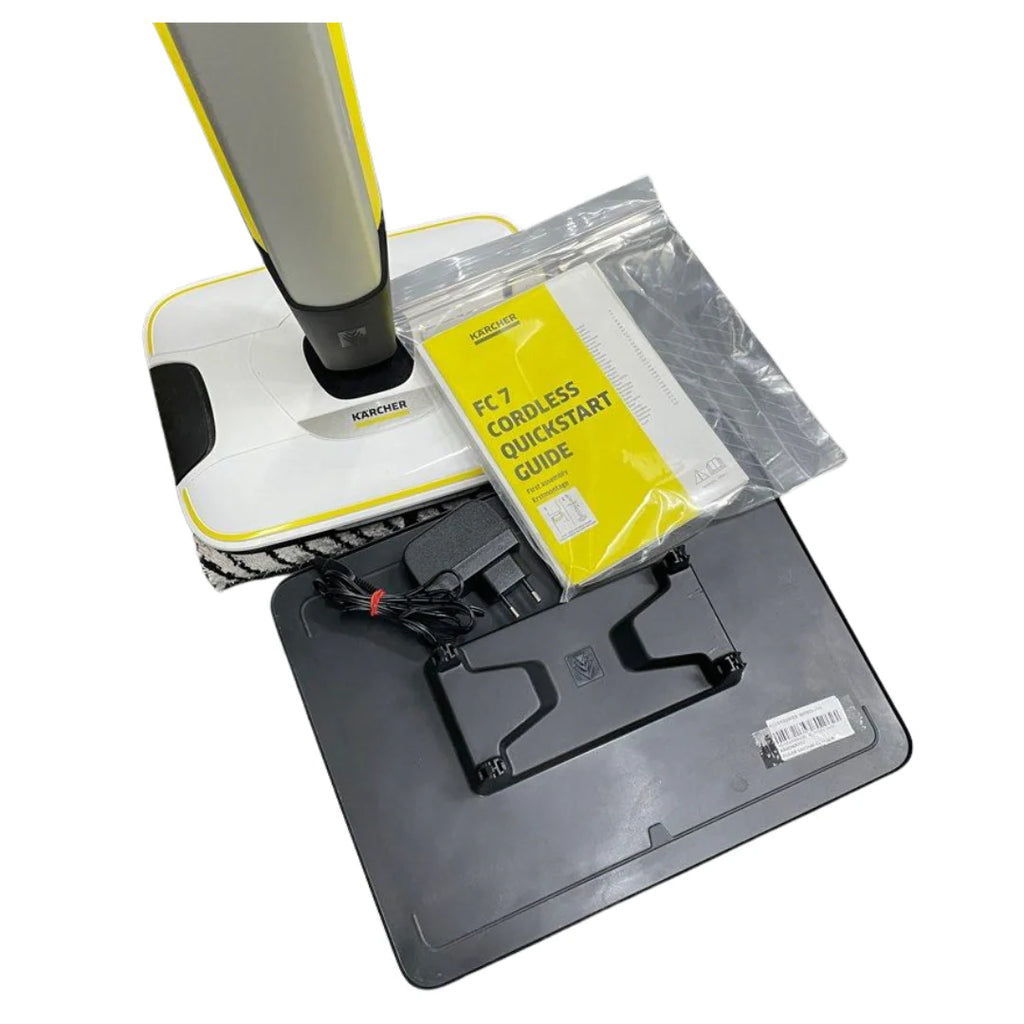 2026 2025 Kärcher FC7 Balai Électrique et Nettoyeur Désinfectant Sans Fil pour Sols Durs – Stratifié, Bois, Carrelage, LVT, Vinyle et Pierre