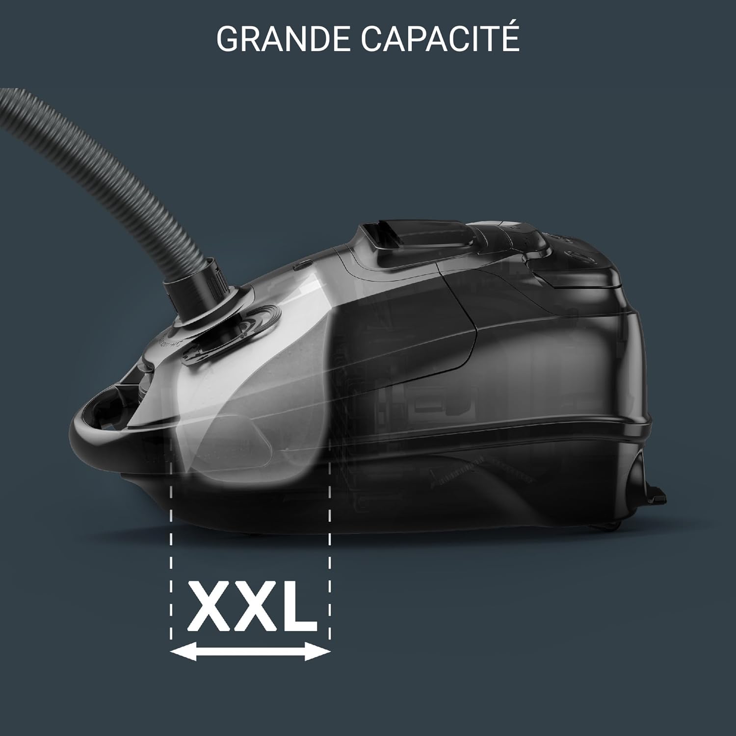 2026 2025 Rowenta RO7451EA – Aspirateur Silence Force Effitech, Ultra-Silencieux 57 dB, Haute Filtration, Sac XXL, Édition Limitée