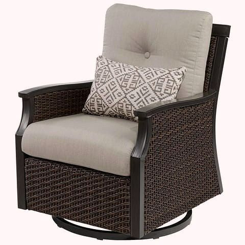 2026 Salon de jardin Agio Conway – Ensemble lounge 4 pièces à assise profonde