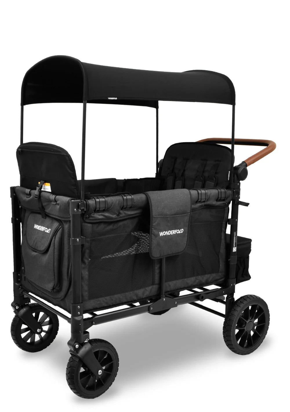 2026 W4 Luxe Kinderwagen 4-Sitzer