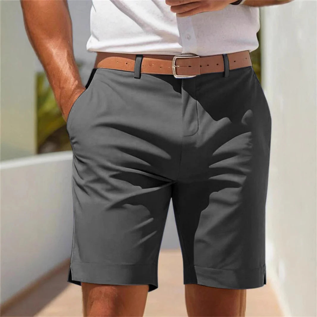 2026 Men's Business Style Summer Suit Shorts Casual Comfortable Tailored Fit