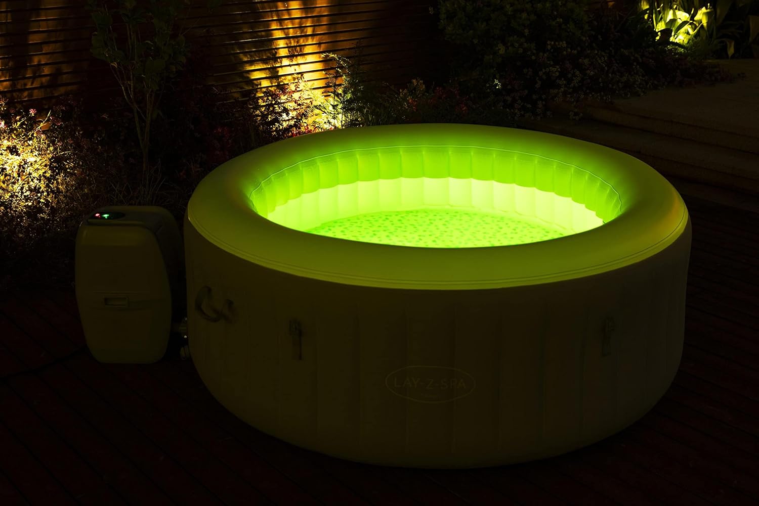 2026 Spa gonflable rond BESTWAY Lay-Z-Spa® Miami Airjet™ 2 - 4 personnes
