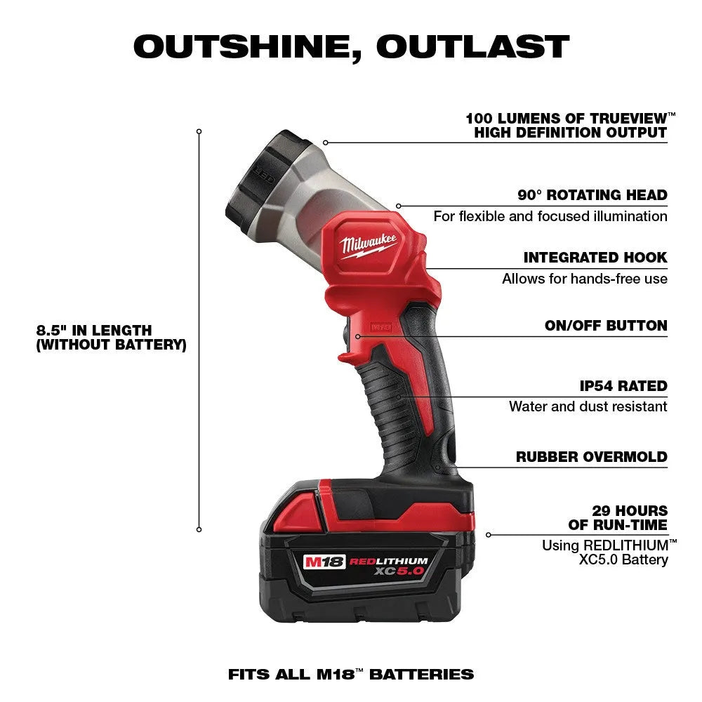 2026 2025 M18 FUEL 18V Akku-Kit Combo mit 7 Werkzeugen und 5,0 Ah Lithium-Ionen-Akku ohne Bürstenmotor