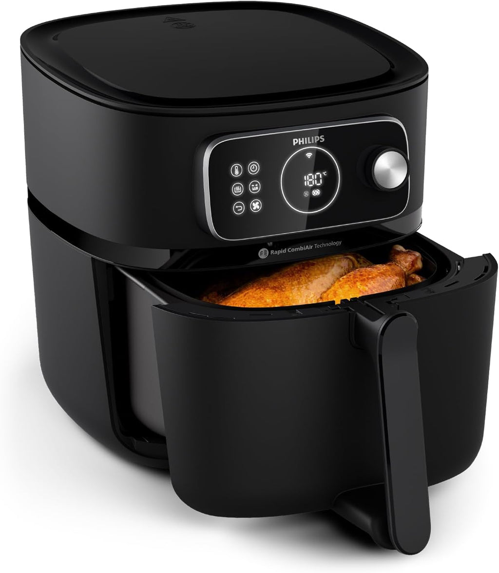 2026 2025 Friteuse à air Philips série 3000 7,2 L, fenêtre de cuisson, friteuse 16 en 1