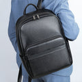 Men's Leather Business Laptop Backpack Large Capacity Professional Travel - LAKD London