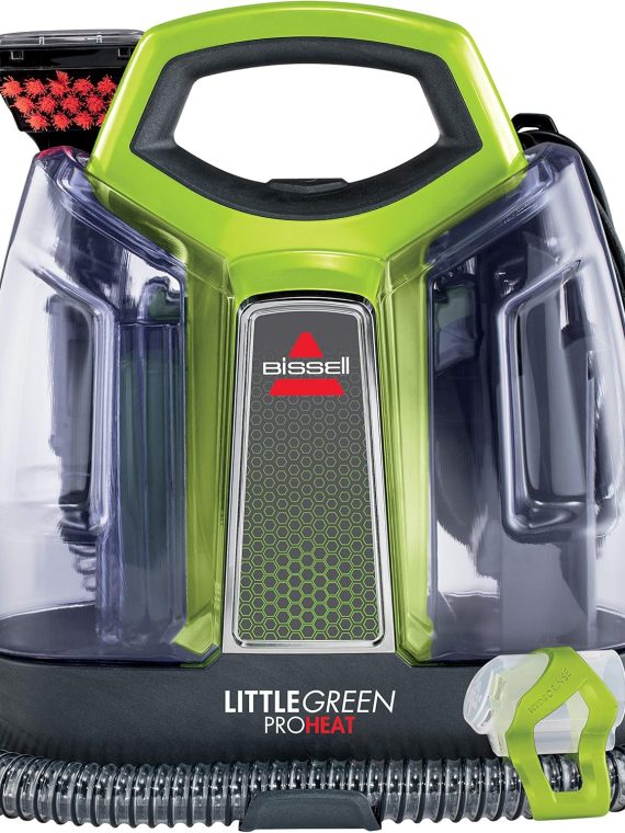 2026 2025 BISSELL Little Green Proheat 2513E – Nettoyeur Portable Chauffant, Détachant Tapis & Tissus, Performance Pro, Édition Limitée