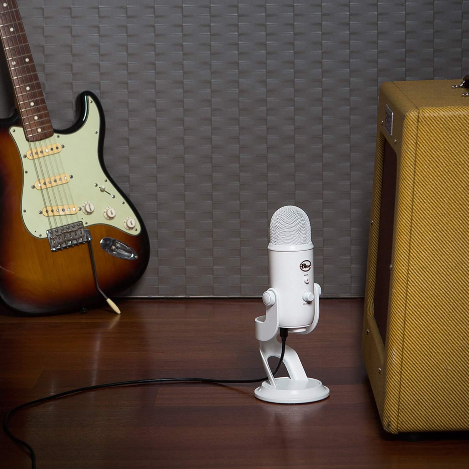 2026 2025 Logitech for Creators Microphone USB Blue Yeti (Noir)