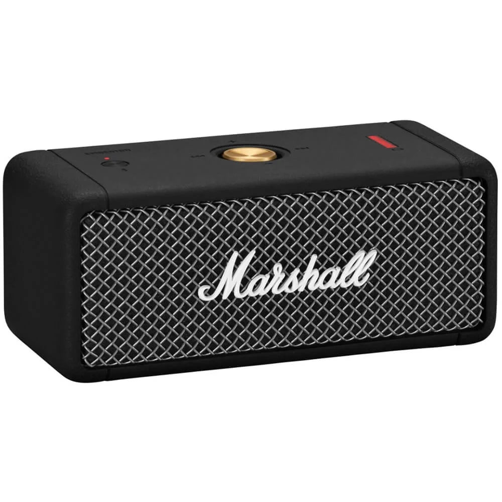 2026 2025 Enceinte Bluetooth portable Marshall EMBERTONBTBK Emberton – Son signature Marshall, étanche et compact, noir
