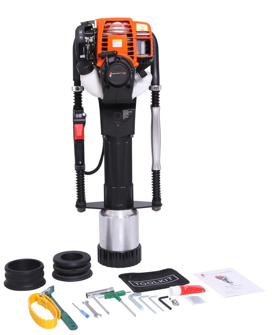 2026 Enfonce-pieux avec moteur  essence 4 temps refroidi par air -