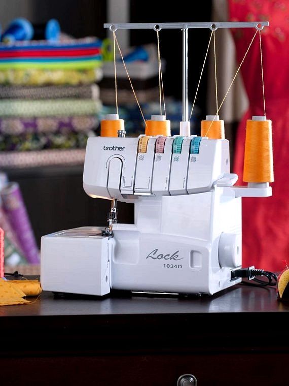 2026 Surjeteuse Brother 1034D – Surjeteuse 3/4 Fils avec Entraînement Différentiel