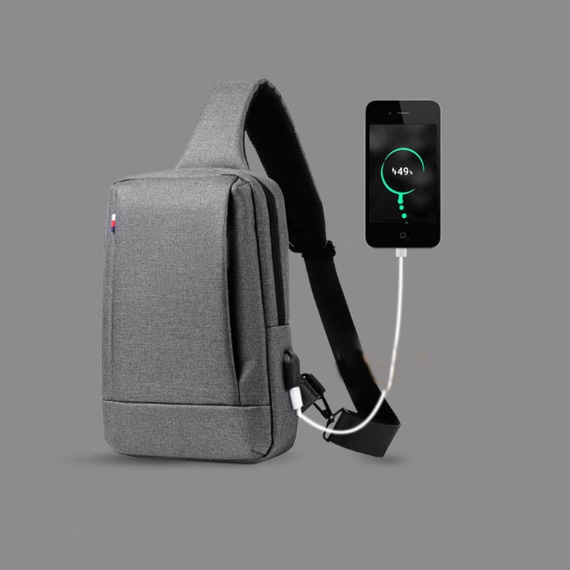 Sac à dos imperméable urban à brides décontracté voyage pour homme