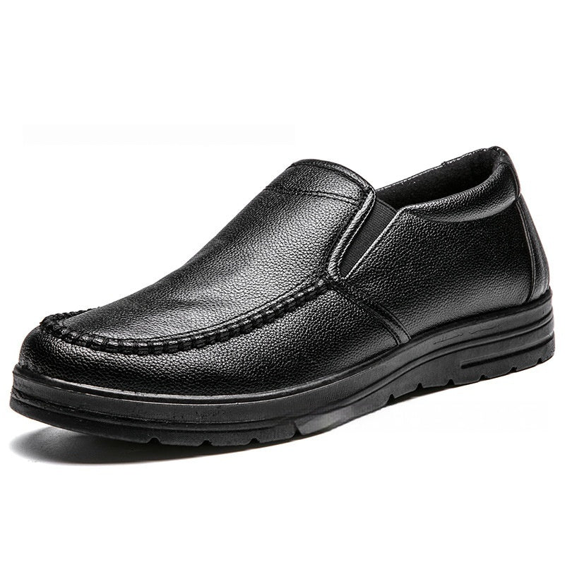 Chaussures élégant léger en cuir professionnel décontracté pour homme