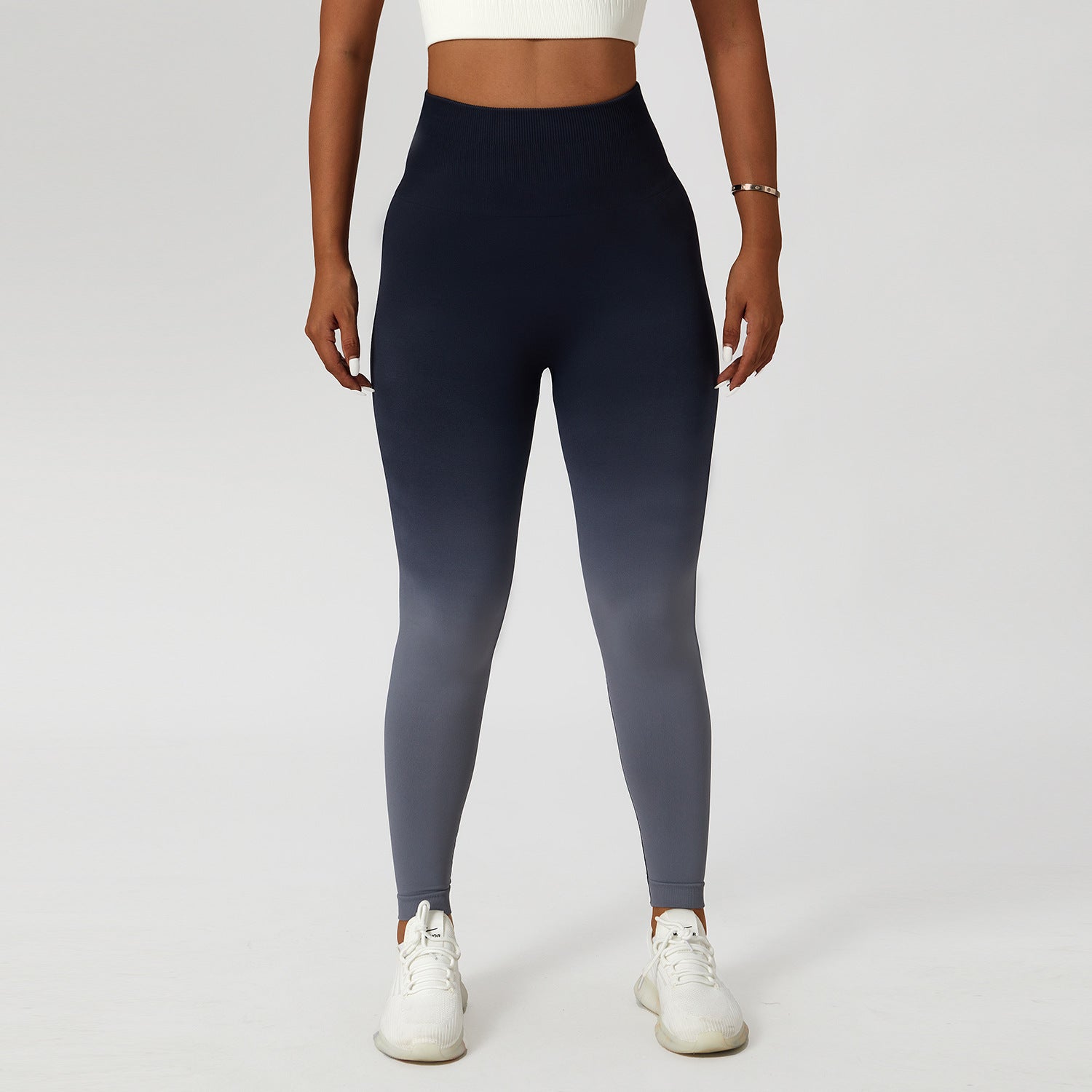 Women's Gradient High Waist Sports Leggings For Fitness Yoga Outdoor - LAKD London