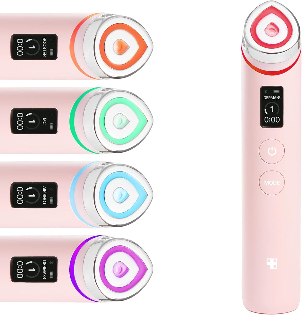2026 2025 Medicube Booster Pro Pink – Appareil de Soin Visage 6-en-1 pour Hydratation et Éclat – Édition Limitée
