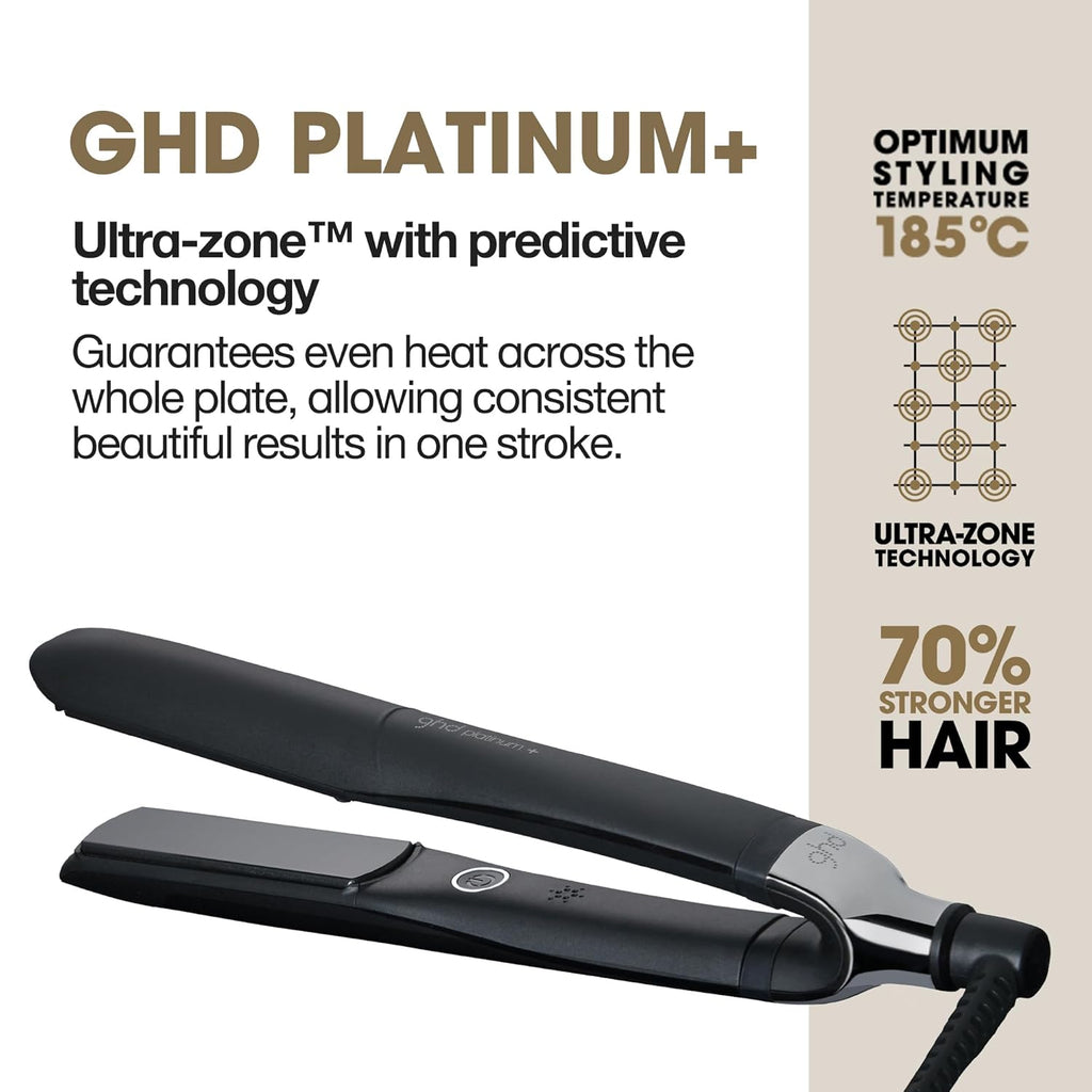 2026 2025 Lisseur ghd Platinum+ Styler ― Fer à Lisser 1" Professionnel en Céramique, Outil de Coiffage pour des Cheveux Plus Forts, Plus de Brillance et Plus de Protection de la Couleur