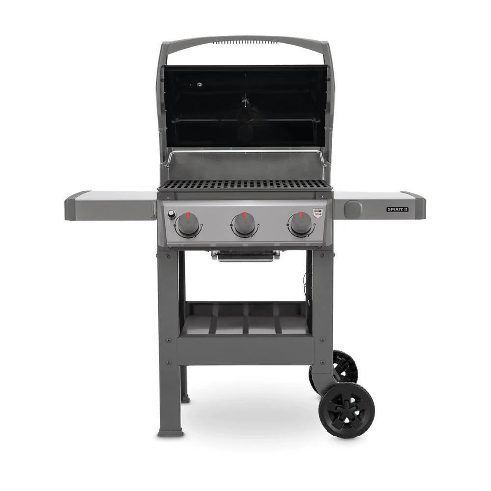 2026 2025 Weber Spirit II E-310 GBS – Grill à Gaz Acier Inoxydable 3 Brûleurs, Gourmet Barbecue System, Édition Limitée