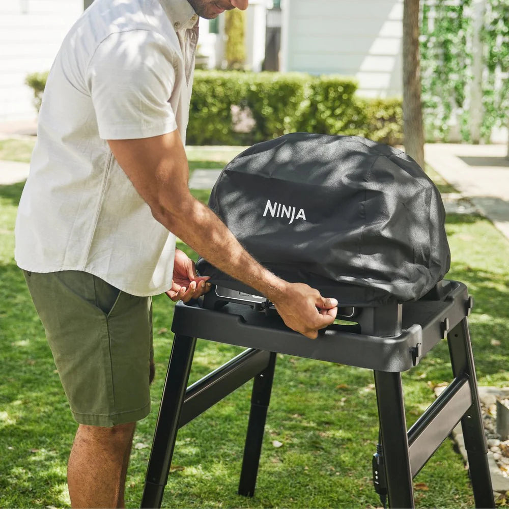 2026 2025 Ninja Woodfire Pro Connect XL Barbecue et Fumoir Électrique avec Support et Housse