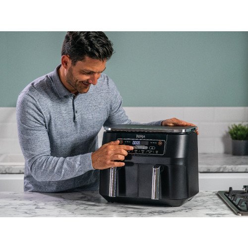 2026 2025 Ninja Foodi Dual Zone Friteuse à Air 7,6 L AF300UK