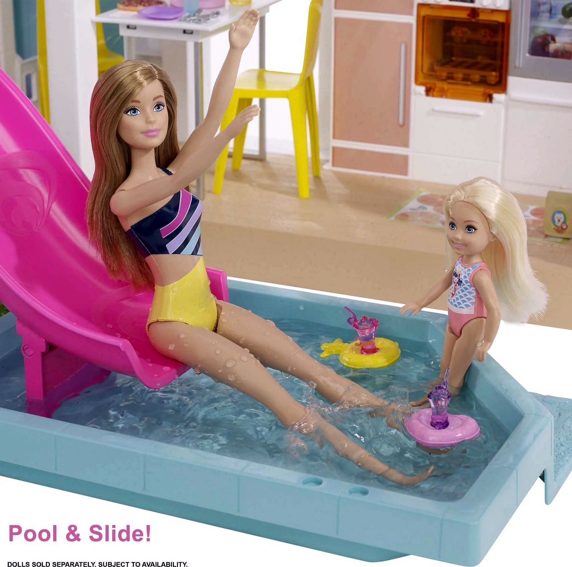 2026 Coffret Barbie DreamHouse avec 10 espaces de jeu, plus de 75 meubles et accessoires, lumières et sons