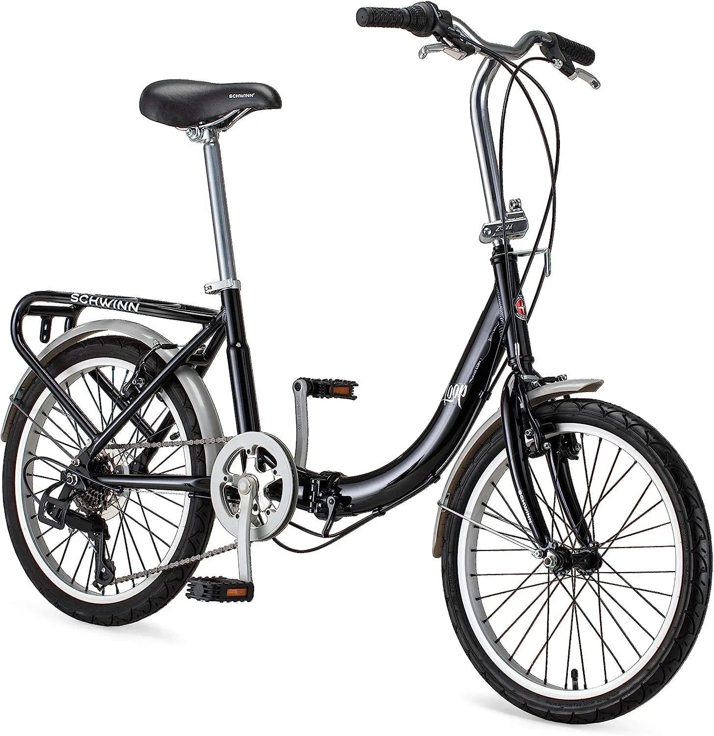 2026 Schwinn Loop Faltrad für Erwachsene für Männer und Frauen, 20-Zoll-Räder, 7-Gang-Antrieb