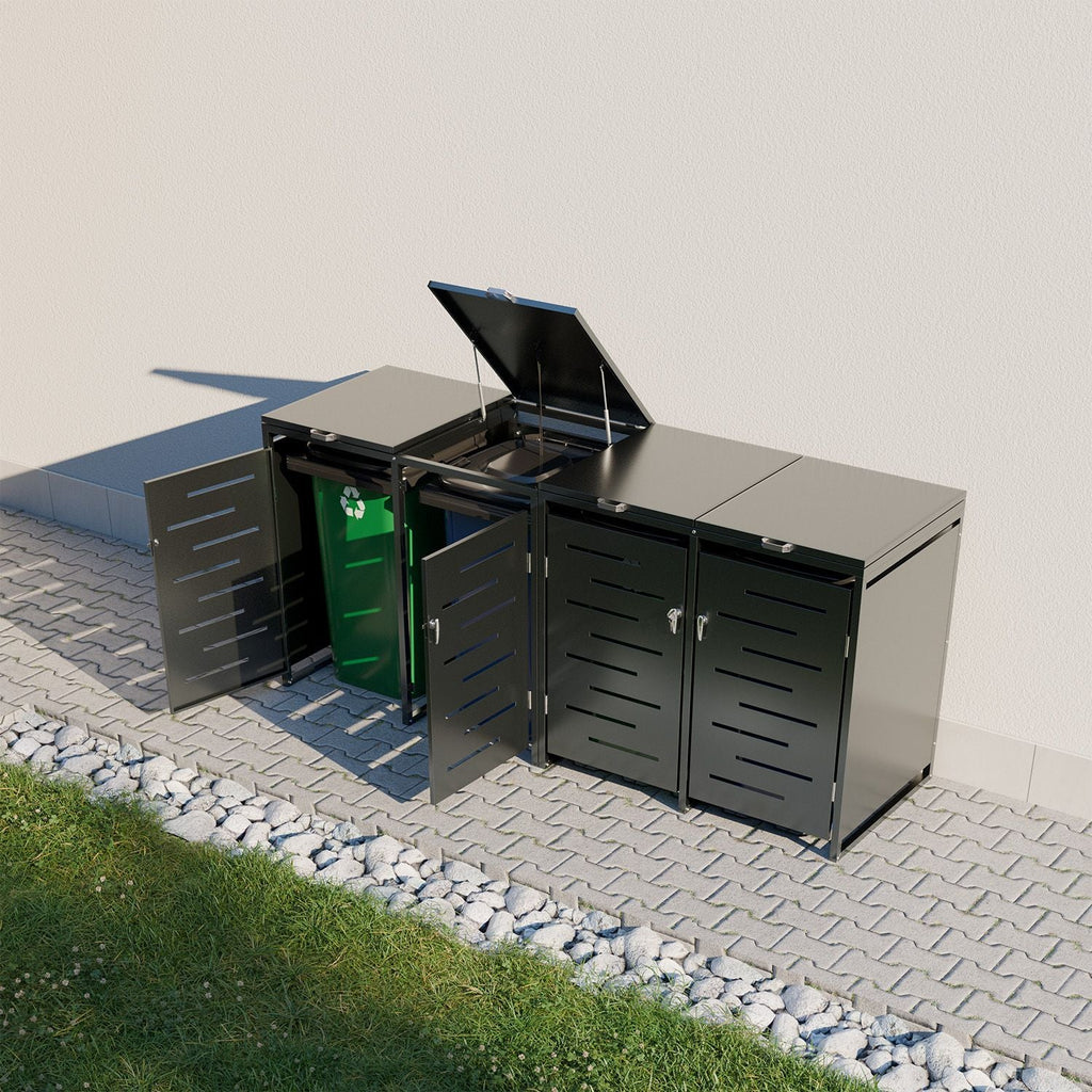 2026 Metall Mülltonnenbox Arel