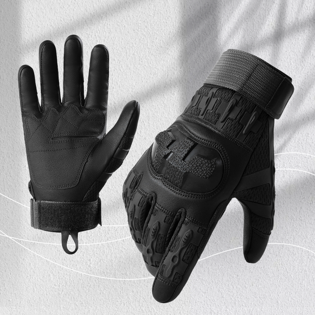 2026 Taktische Vollfinger-Handschuhe Z353 – Schwarz
