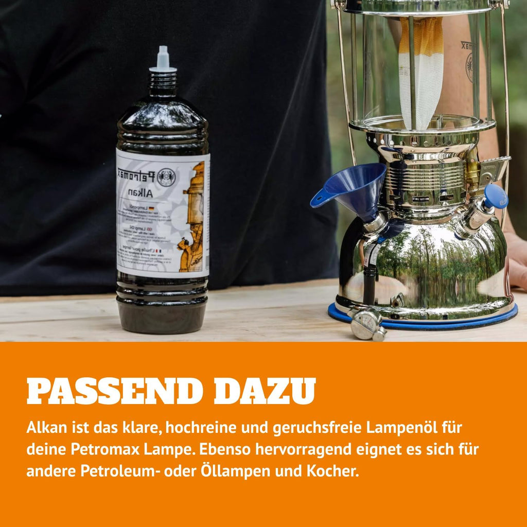 2026 HK500 Drucklaterne, 500 Kerzenstärke mit 1 Quart Kerosintank für Zuhause, Camping oder als Notbeleuchtung, handmontierte 400-Watt-Hochdrucklampe, poliertes Messing