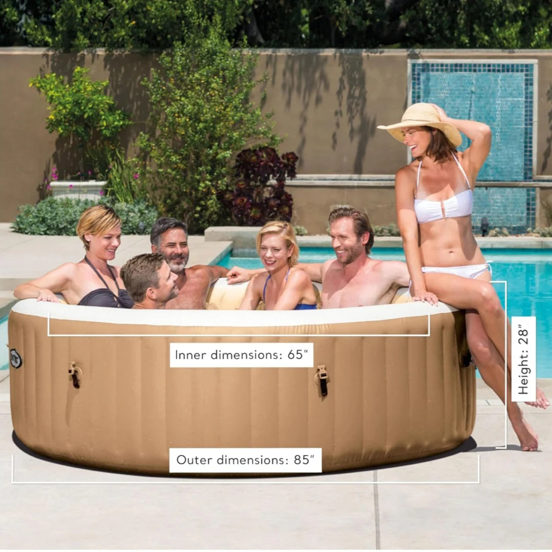 2026 2025 Intex PureSpa Bubble Massage 120-Düsen Aufblasbarer Whirlpool Spa-Set