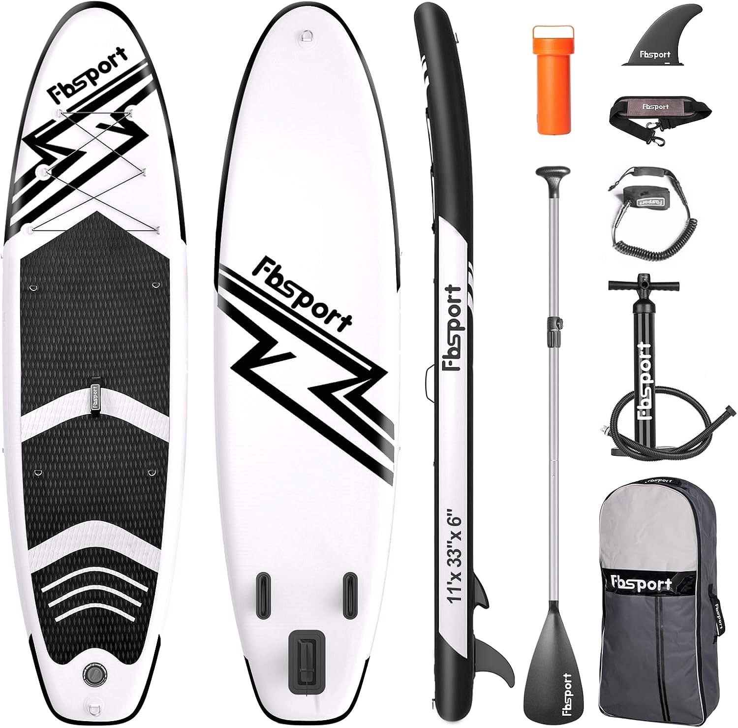 2026 Premium Stand Up Paddle Board, Yoga Board with Durable SUP Accessories & Carry Bag | Wide Stance, Surf Control, Non-Slip Deck, Leash, Paddle and Pump for Youth & Adult