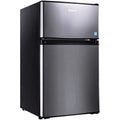 2026 Mini-Kühlschrank mit Gefrierfach, 3,1 Cu.Ft Kompaktkühlschrank mit LED-Beleuchtung