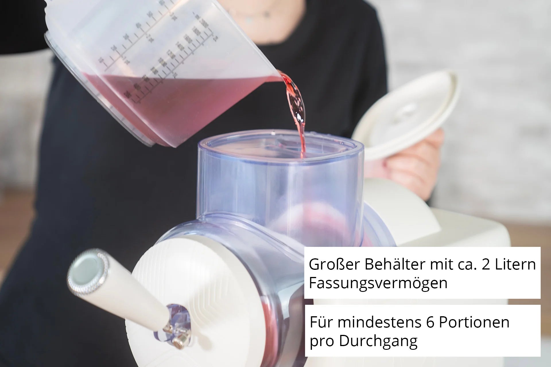 2026 2in1-Slush und Softeismaschine Sofie