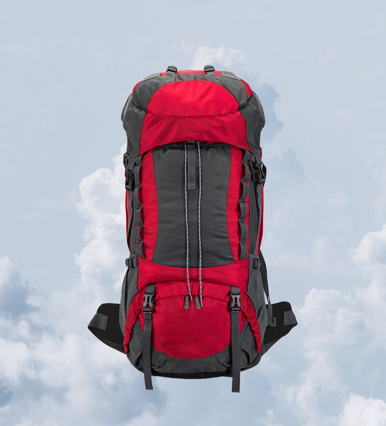 2026 Outdoor-Rucksack 70L – Rot