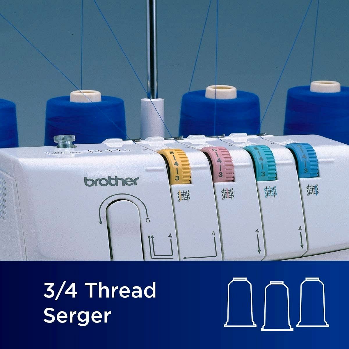 2026 Surjeteuse Brother 1034D – Surjeteuse 3/4 Fils avec Entraînement Différentiel