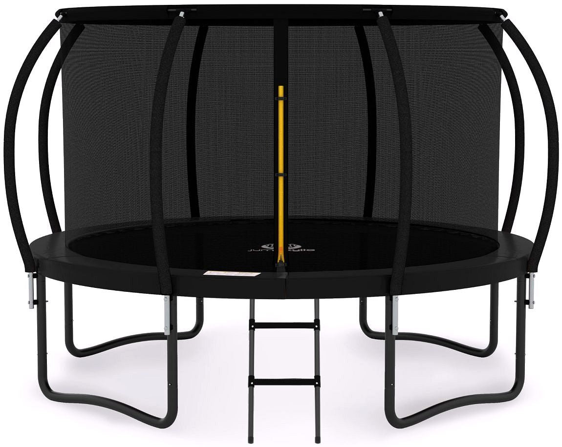 2026 Trampoline d’extérieur JUMPZYLLA avec filet de sécurité pour enfants – 8 FT