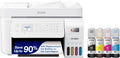 2026 ET-4800 Kabelloser All-in-One-Supertank-Drucker ohne Patronen mit Scanner, Kopierer, Fax, ADF und Ethernet – Ideal für Ihr Home-Office, Weiß